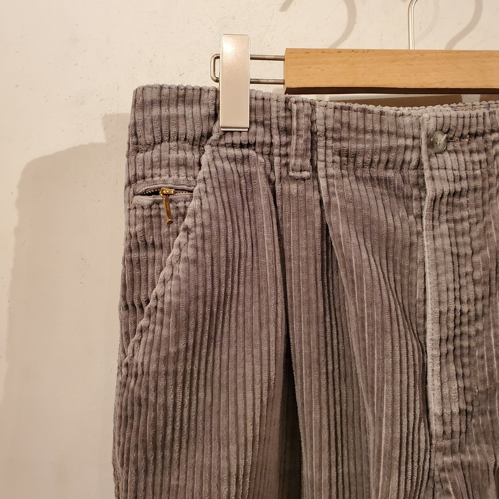TREDICI 12/17 ① Wide Wale Corduroy Pants