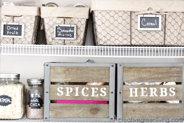 My Farmhouse Style Pantry Organization Makeover Creative