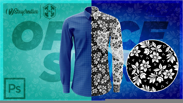 Stylish Office Shirt to Make Your Day Design in Photoshop cc 2019 by M Qasim Ali