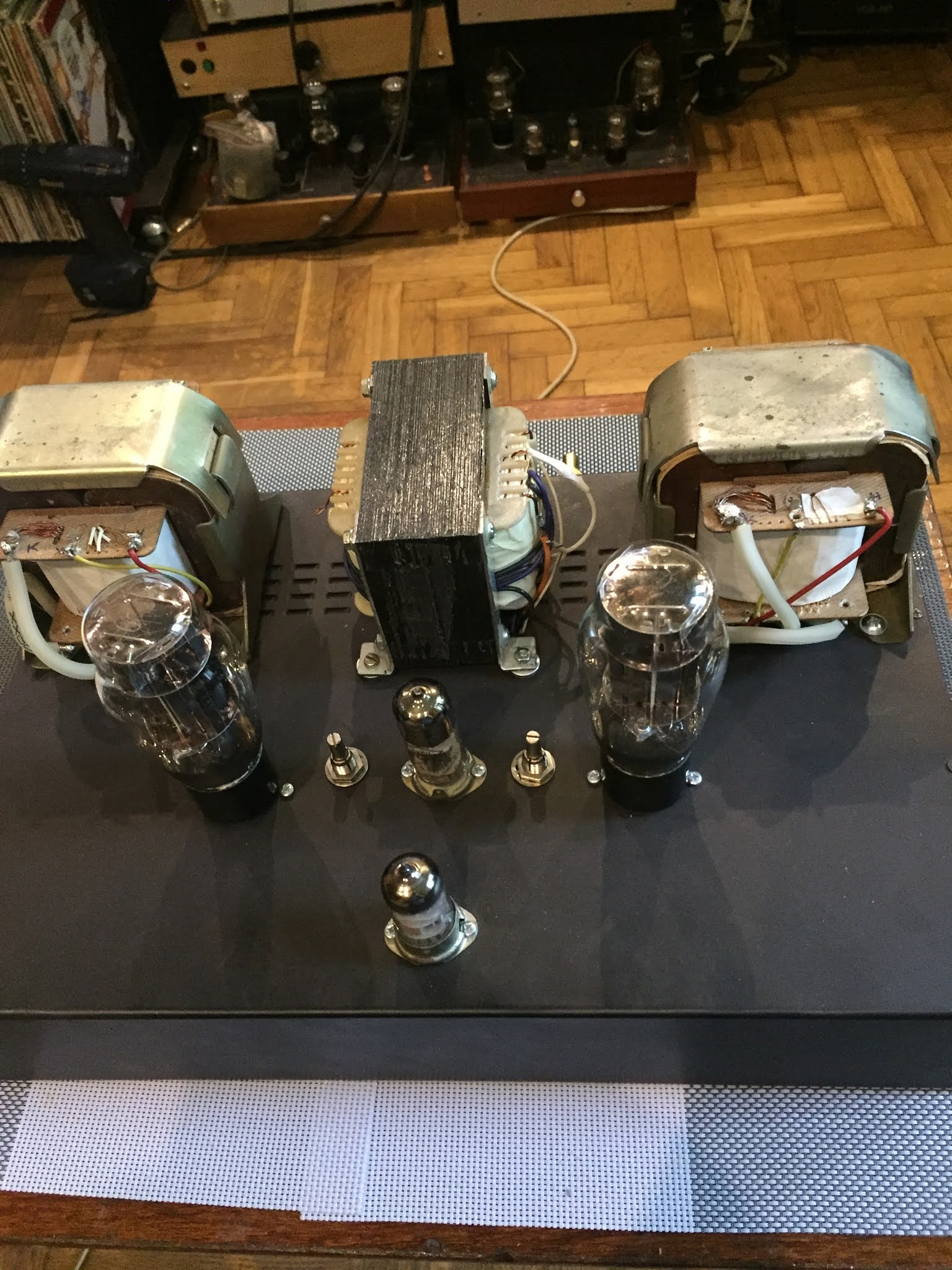 Выходной трансформатор для 6п3с своими руками