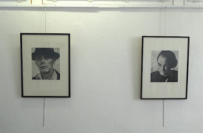 Deux lithographies de Jean Olivier Hucleux : Portraits de Joseph Beuys et d'Antonin Artaud