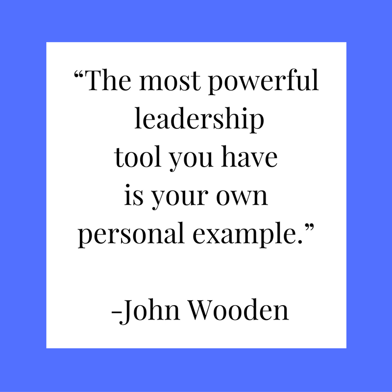 Setting A Good Example Quotes - Birthday Letter