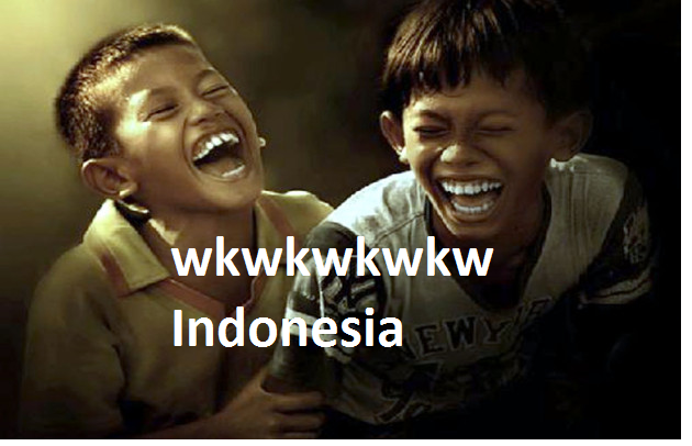 Tulisan tertawa Indonesia