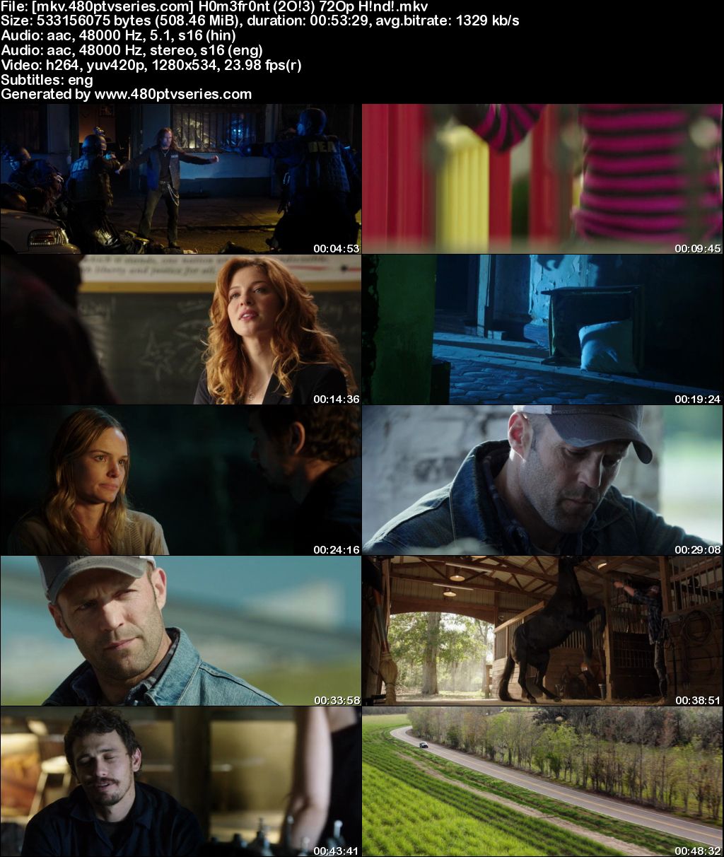 Watch Online Free Homefront (2013) Full Hindi Dual Audio Movie Download 480p 720p Bluray