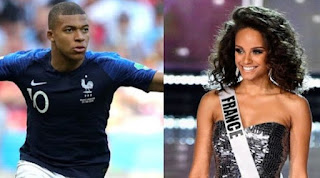 Alicia Aylies picture attached with her rumored boyfriend Kylian Mbappe