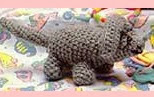 PATRON GRATIS DINOSAURIO AMIGURUMI