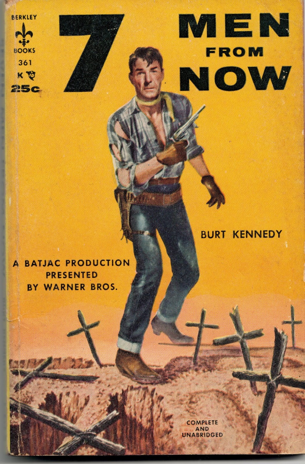 Seven Men From Now Westerns /& Cowboy Movie Posters