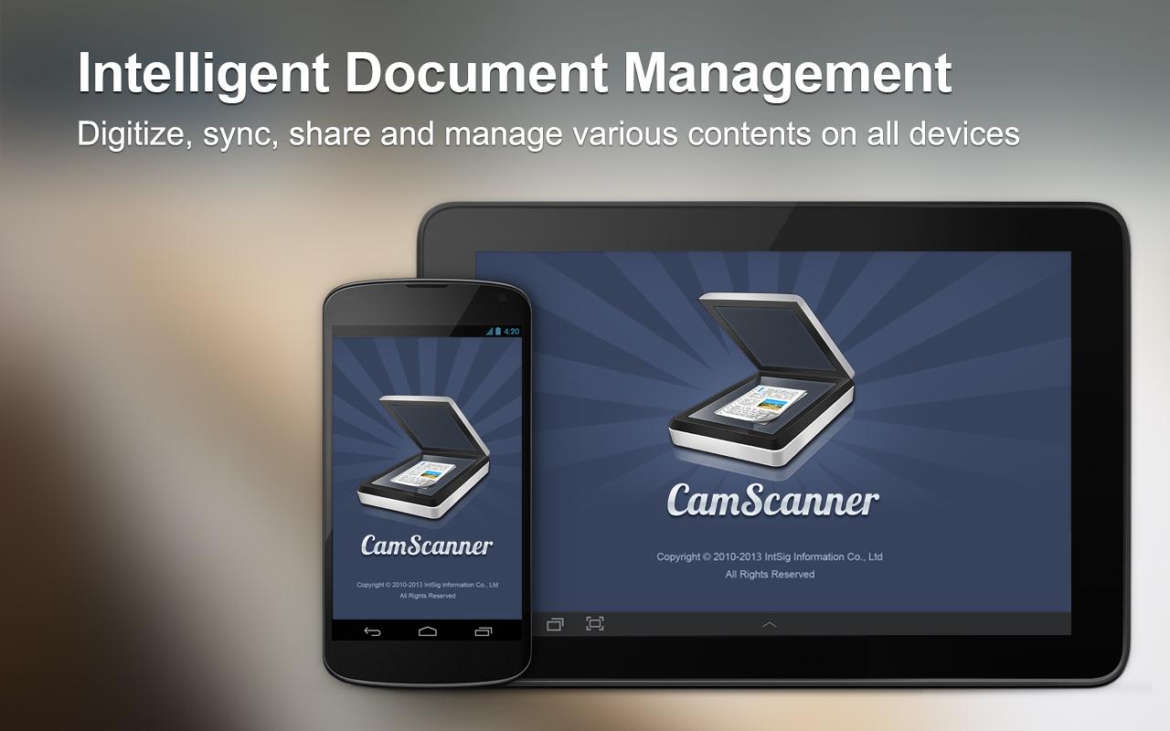 Scan document with your Smartphone Easy Fast Accurate CamScanner