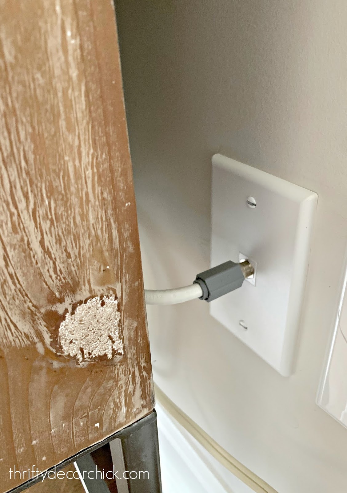 How to Get Furniture Flush Against a Wall Thrifty Decor Chick