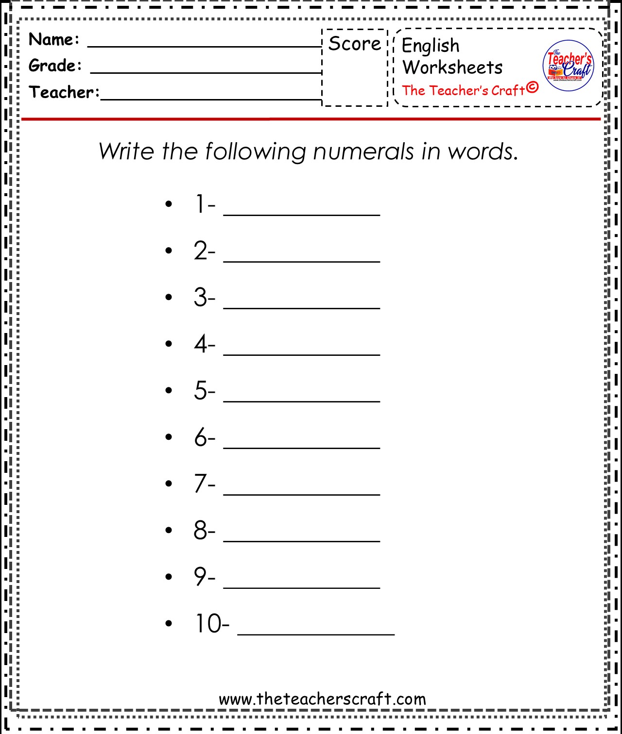Limiting Adjectives Worksheet Grade 5