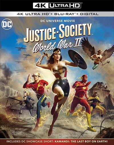 Justice Society: World War II (2021) 2160p HDR BDRip Dual Latino-Inglés [Subt. Esp] (Animación. Aventuras)