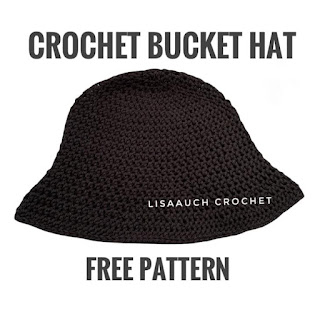 Bucket hat crochet patterns FREE
