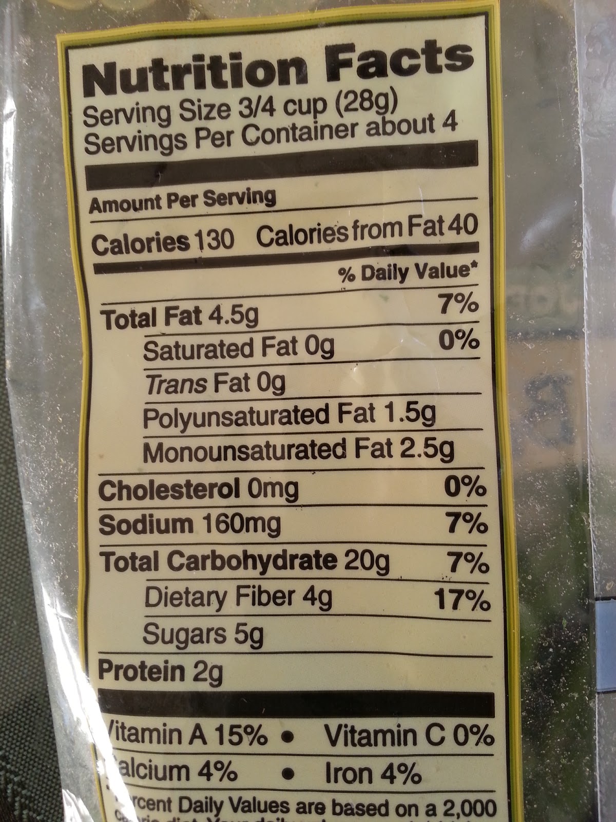 jensblogawog REVIEW Trader Joe's Crunchy Green Beans Snack