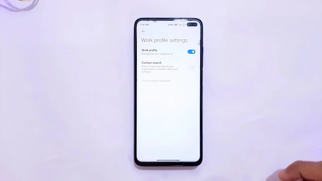 Work mode Miui 12.1.5.0 Work mode
