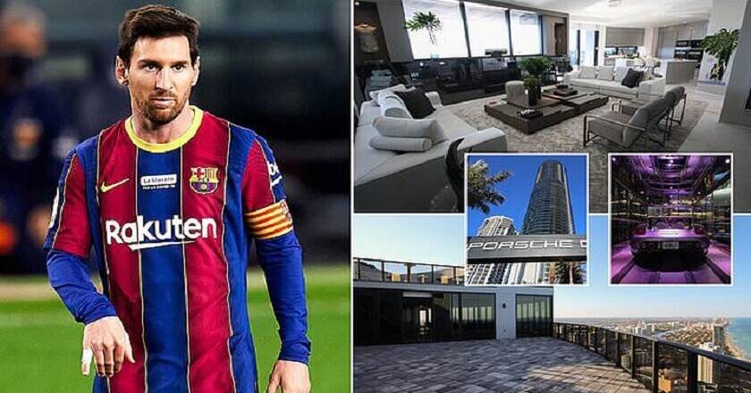 messi new apartment in usa