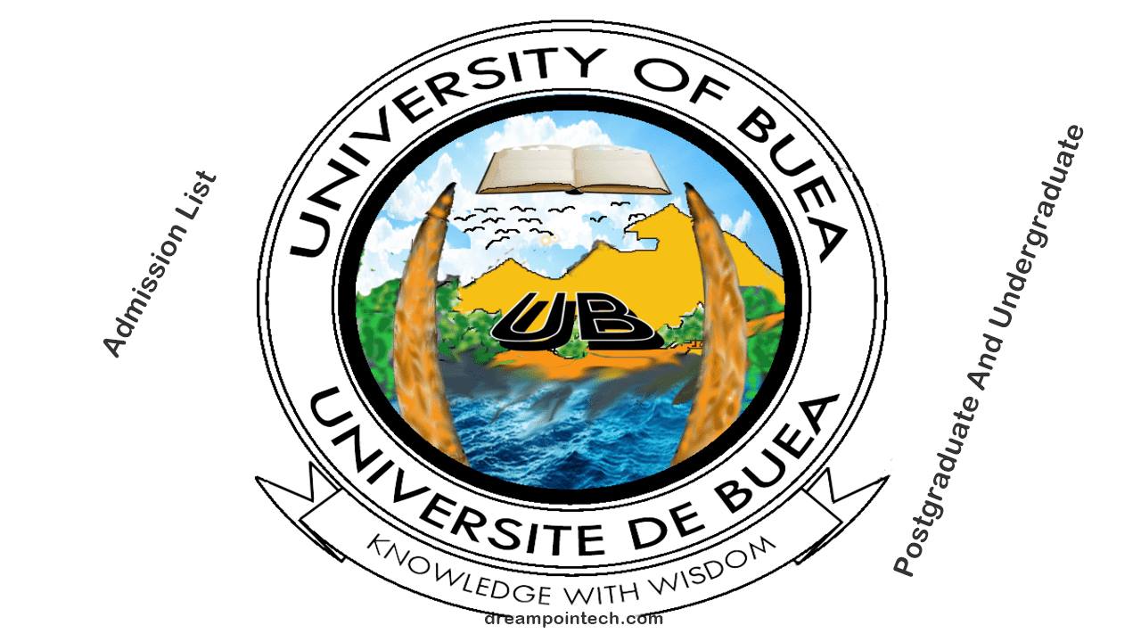 University Of Buea Admission List Undergraduate and Postgraduate