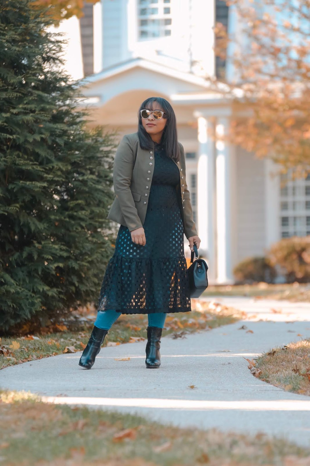 How To Make A Summer Dress Fall Appropriate — Patty's Kloset