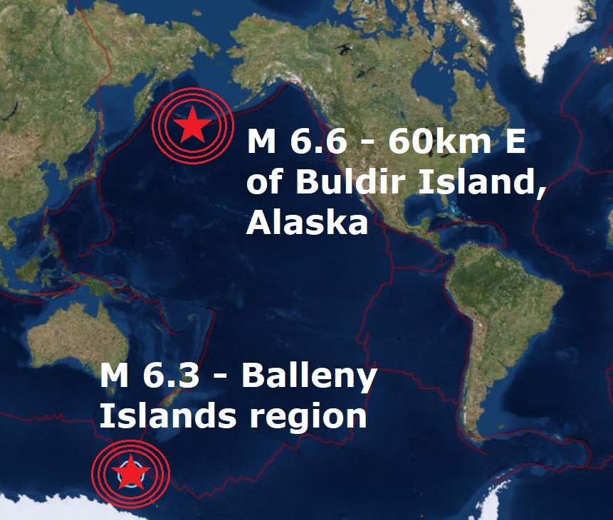 TBW As a large hole opens up on our Sun's atmosphere two major quakes