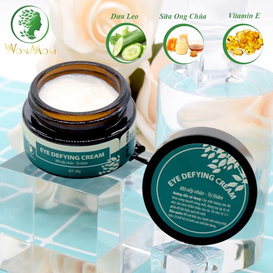KEM TRỊ THÂM VÀ NGĂN NGỪA NẾP NHĂN VÙNG MẮT WONMON 20G 10 sm 288678898712 1614571010243