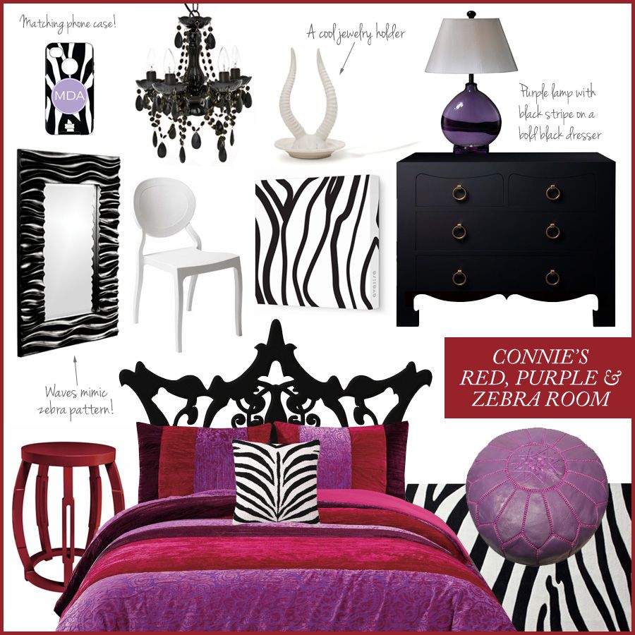 Purple And Zebra Bedroom Ideas Bedroom Ideas