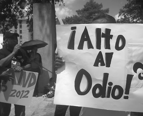 ALTO AL ODIO! STOP THE HATE!