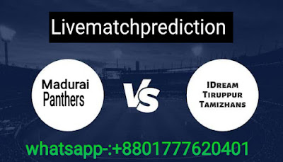 100% match prediction  TNPL 2021 ITT vs MPS