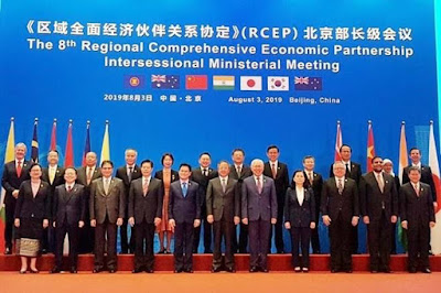 8th RCEP Inter-Sessional Ministerial Meeting 2019 held in Beijing, China
