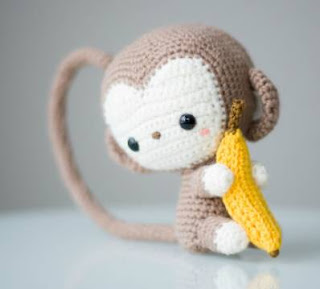 PATRON GRATIS MONO AMIGURUMI 46537 🐒