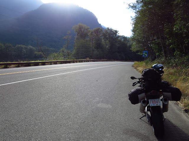 Cascade Mountains Washington Aprilia Tuono