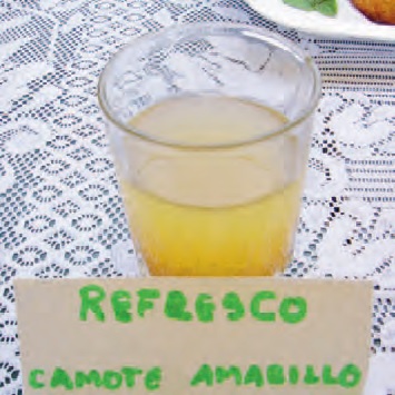 Refresco de Camote Amarillo