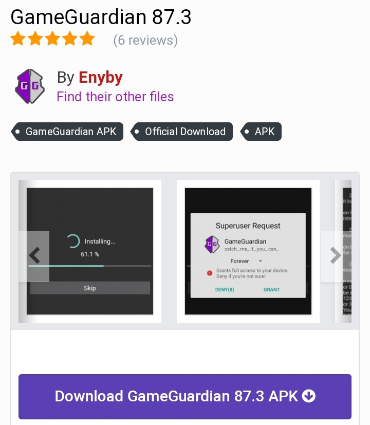 Cara Download Game Guardian Versi Terbaru di Android Dengan dan Tanpa Root | Infotechku