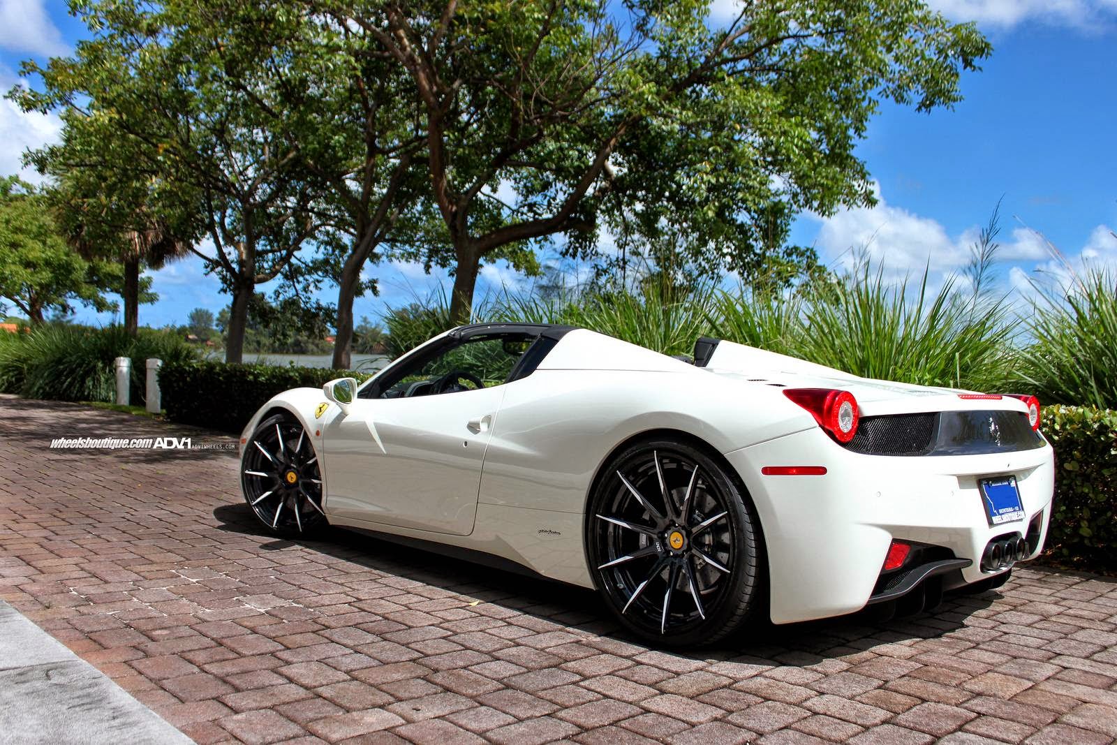 Ferrari 458 Spider Black