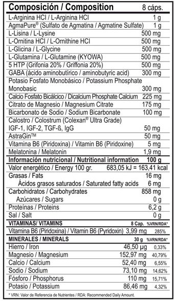 LaProteina.es - Vitobest Gh Support Advanced Formula 240 Caps LaProteina.es - Vitobest Gh Support Advanced Formula 240 Caps