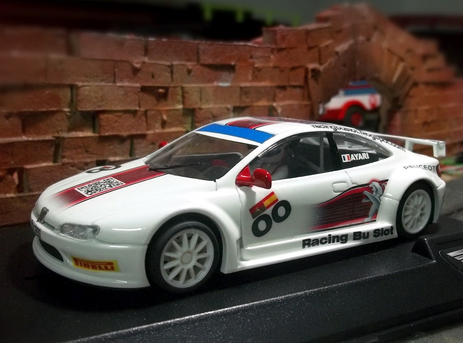 Slot Car Peugeot Spirit Collection Voiture Slot 1/32 Peugeot 406 Silhouette Mardi Gras - Marque Spirit, Modèle Neuf, Jamais Utilisé Voiture Slot Peugeot 406