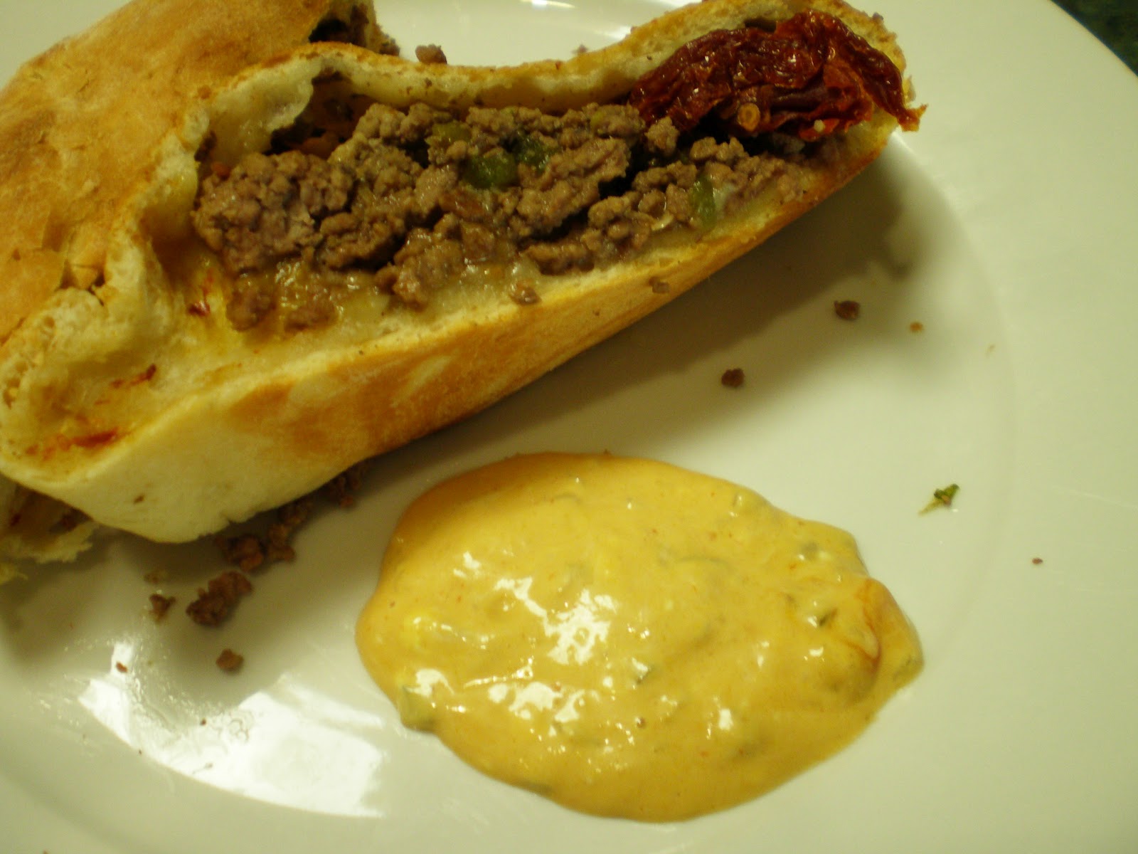 Basil and Rosemary's Kitchen Cheeseburger Roll Up