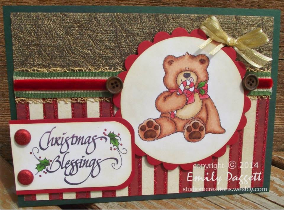 Eureka Stamps Eureka Stamps Weekly Challenge 84 Ribbons & Bows