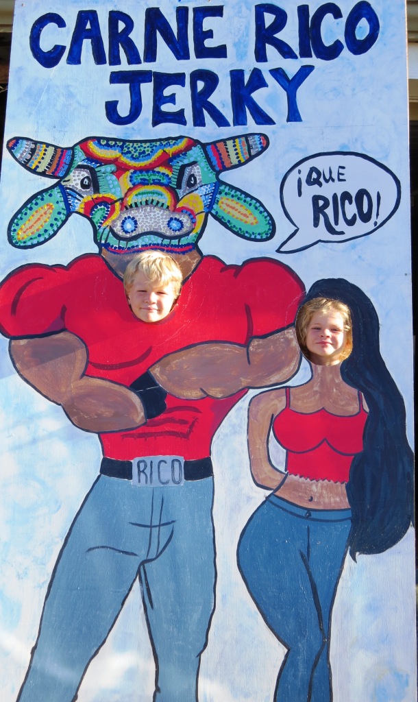 Atenas Chili Fiesta and Carne Rico Jerky Costa Rica HAPPY