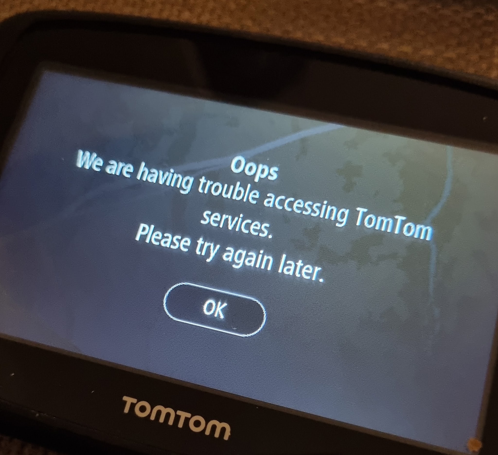 TomTom Rider oops we are having trouble » Kostecký^blog