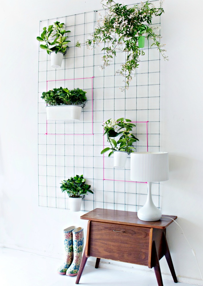 Decoración Fácil: IKEAHACK, diy jardín vertical