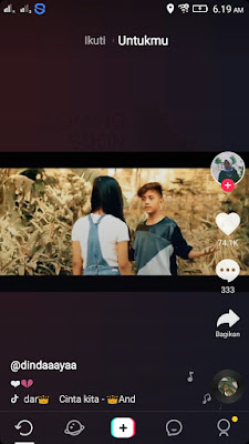 Aplikasi Tik Tok Android