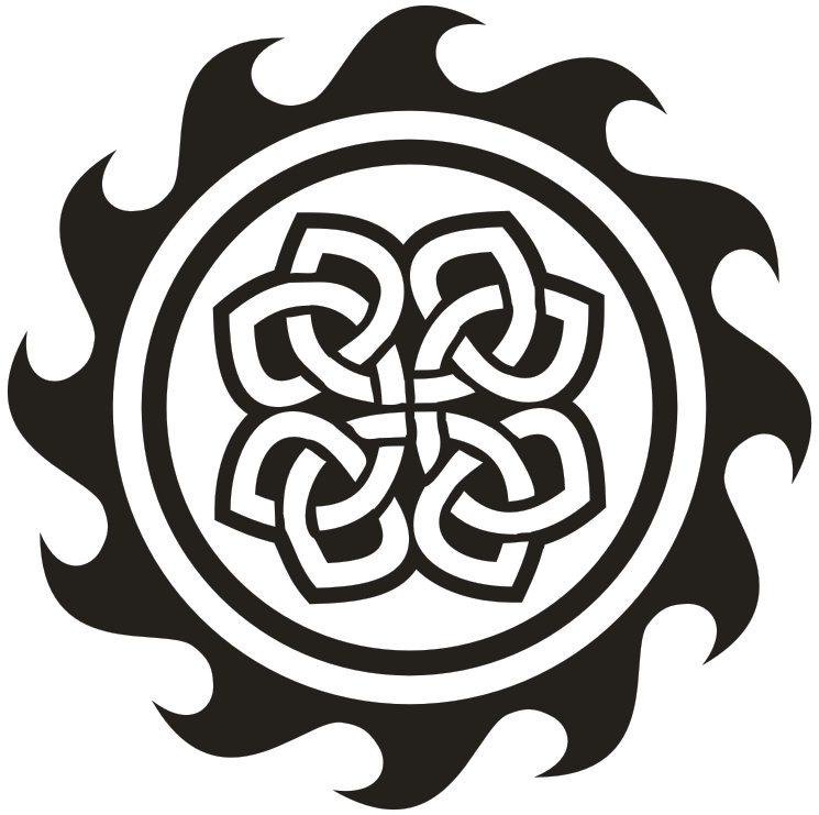 Menggambar Teknik DRAWING TRIBAL GEAR AND TRIBAL MY LOGO