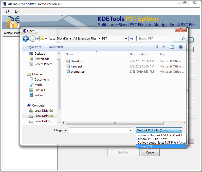 Comment compacter un fichier PST sans ouvrir Outlook?