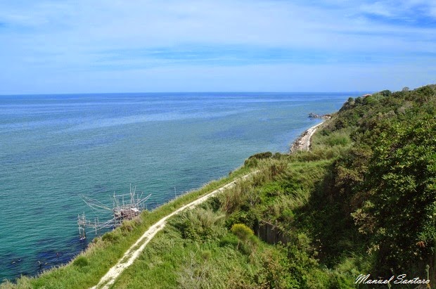 Marina di San Vito, vista dal Promontorio Dannunziano Marina di San Vito, vista dal Promontorio Dannunziano