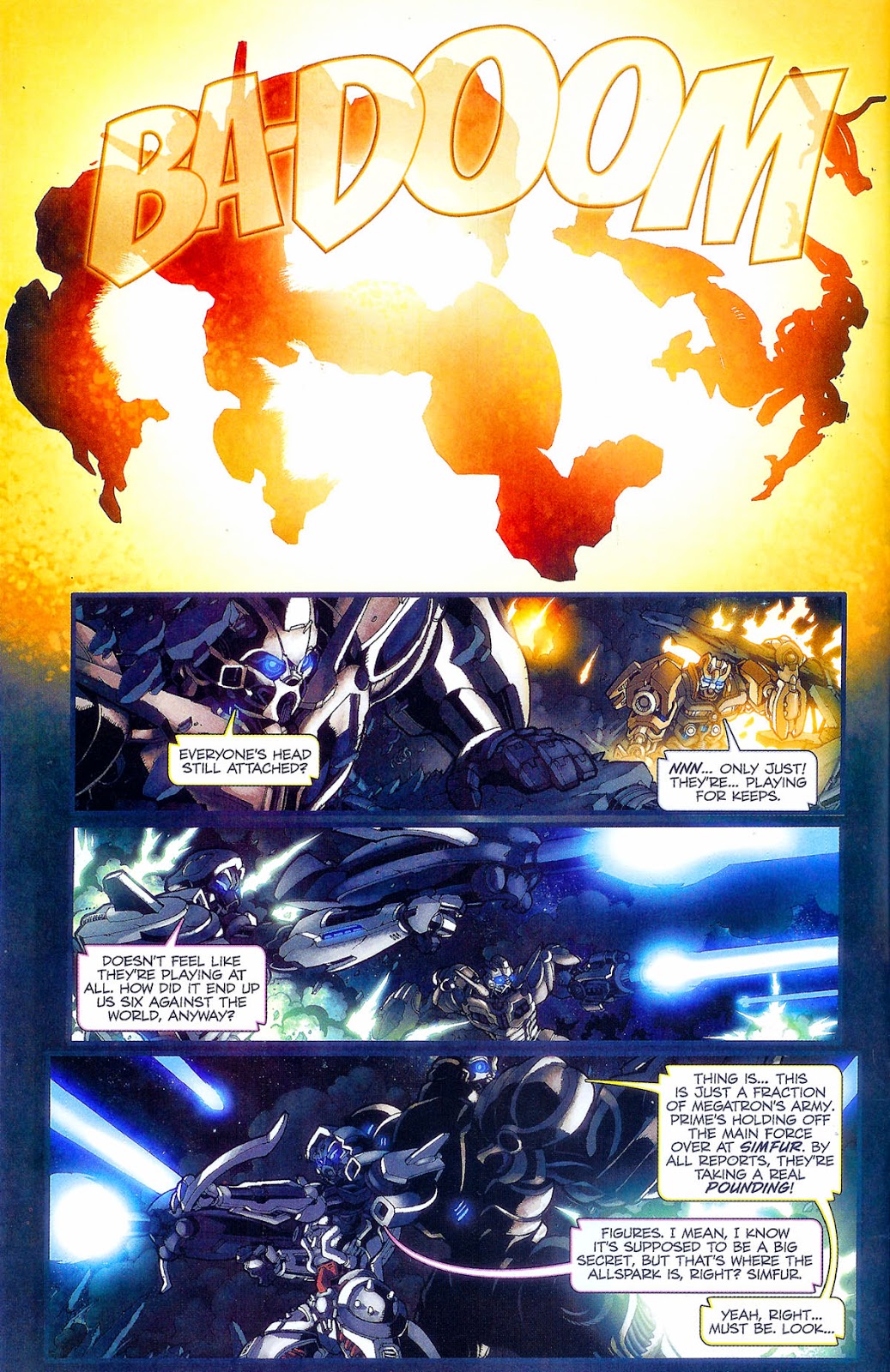 Tuneincomics Transformers Prequel Volume 1 Issue 1