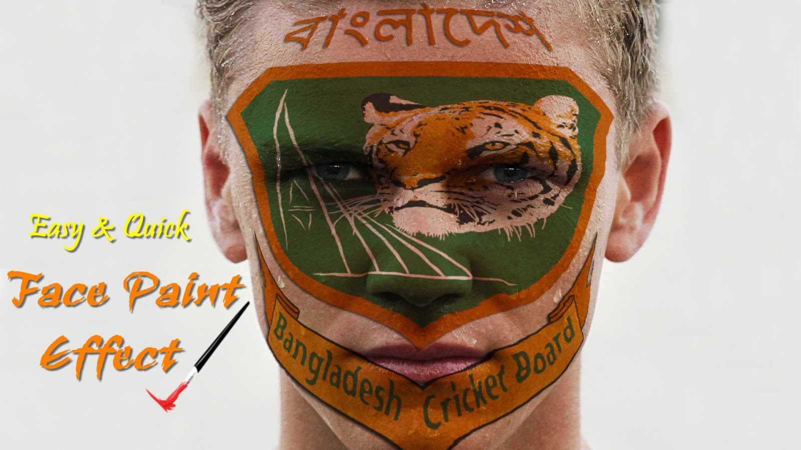 Quick Realistic Face Painting Effect In Photoshop It Bangla