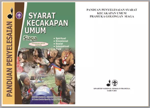 Buku SKU Pramuka Siaga dan Buku Panduan Penyelesaian SKU