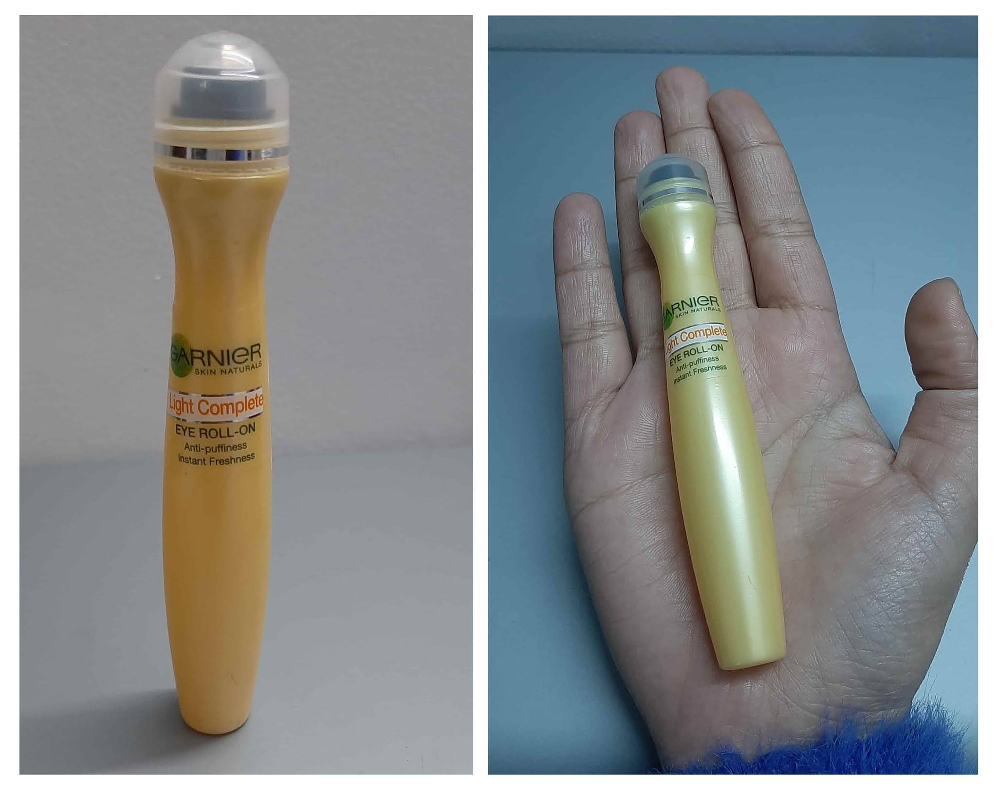 garnier light complete eye roll on