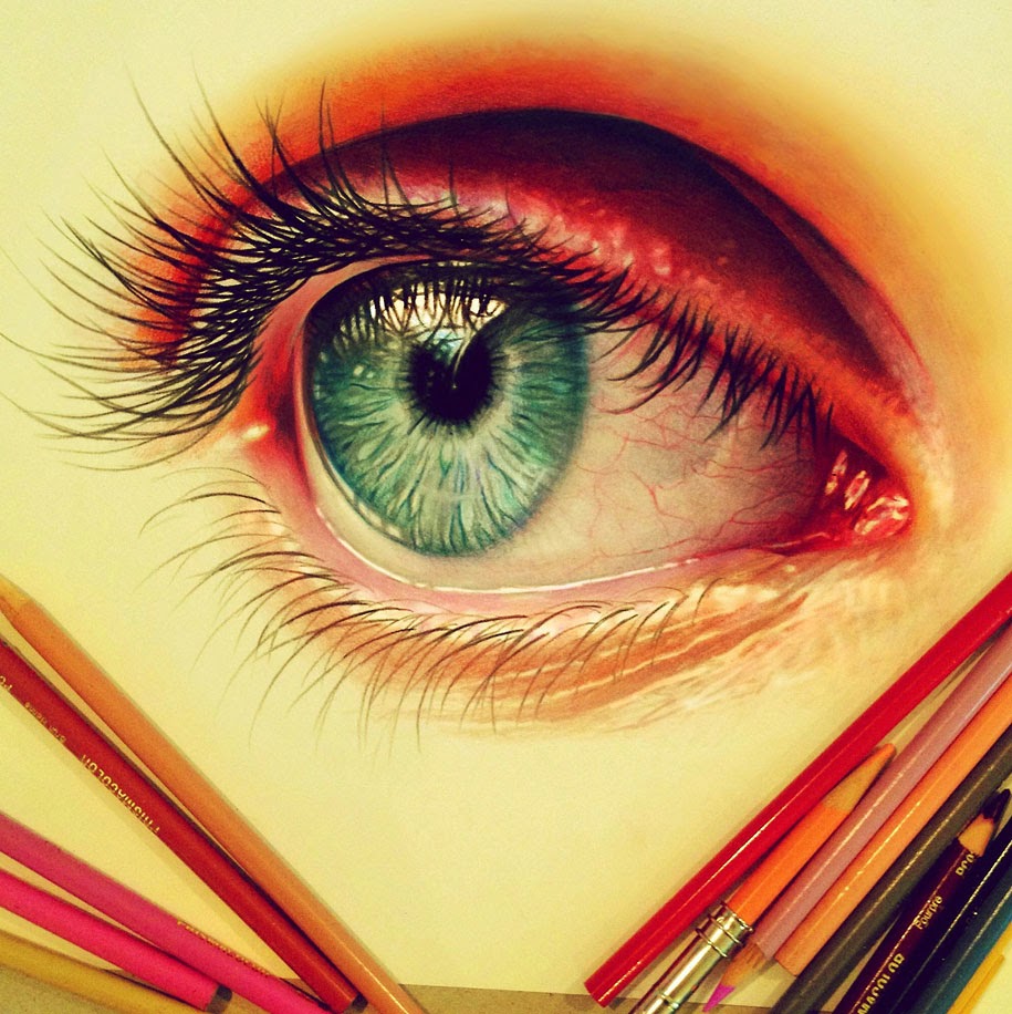 HyperRealistic Pencil Drawings by Davidson Amazing on Earth