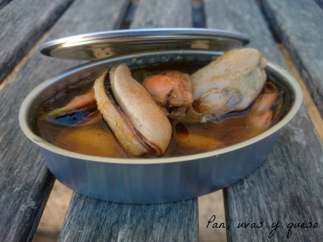 Mejillones en escabeche (tradicional o Crock-Pot)