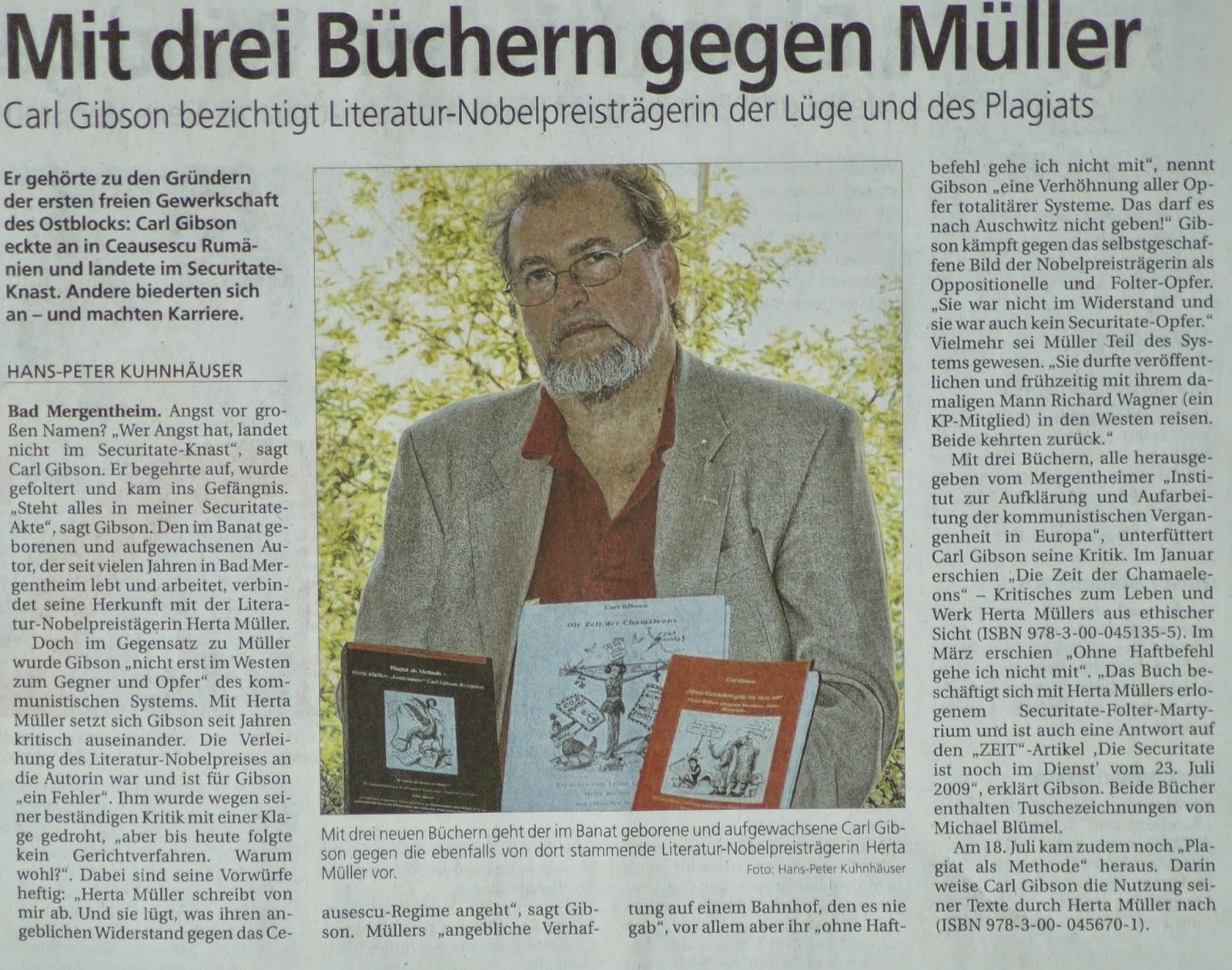 Carl Gibsons Philosophie und EssayistikBlog Resonanz, Auszug aus